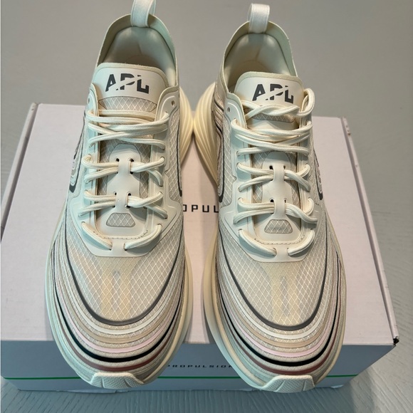 NWT APL Women’s Streamline Sneakers Size 7 Pristine/Pink Onyx - Picture 3 of 14